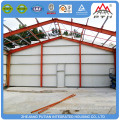Façade à bas prix préfabriquée en acier léger structure cadre maison
